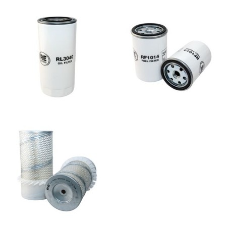 SCHEID RW 200 Filter Service Kit Air Oil Fuel Filters w/Deutz F6L912 Eng.