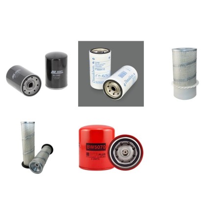SDMO 125 KVA Filter Service Kit w/KOMATSU  Eng.