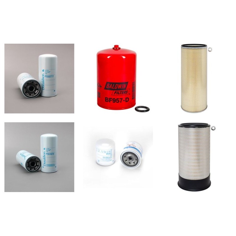 SDMO 450 KVA Filter Service Kit w/Cummins KTTA19G Eng.
