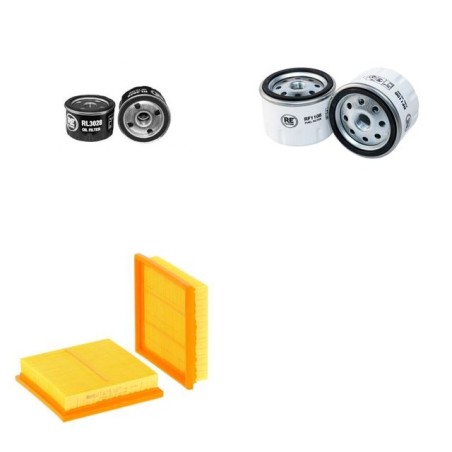 SDMO DIESEL 15000 TE Filter Service Kit w/KOHLER KD425-2 Eng.   YR  2010-