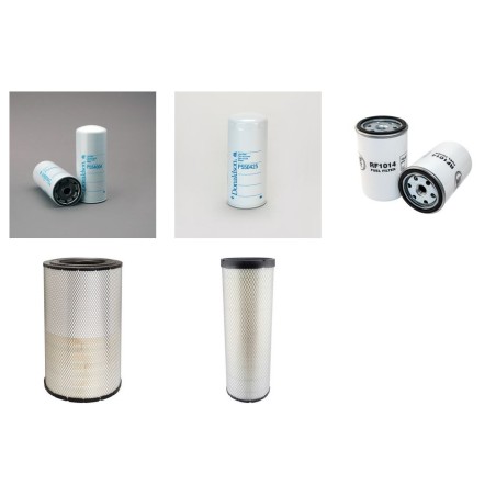 SDMO GS 300 SIL Filter Service Kit w/Volvo Twd121Dc Eng.
