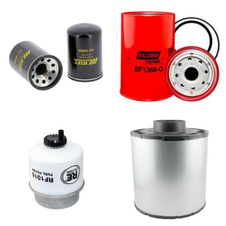 SDMO J 200 Filter Service Kit w/JOHN DEERE 6068HF120-18 Eng.