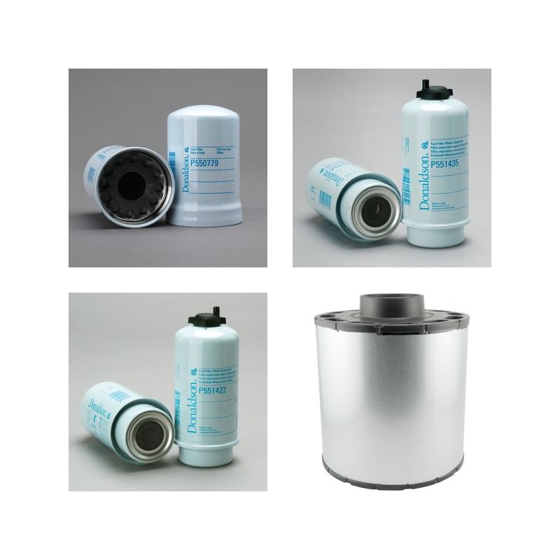 SDMO J 220 K Filter Service Kit w/JOHN DEERE 6068HF475 Eng.