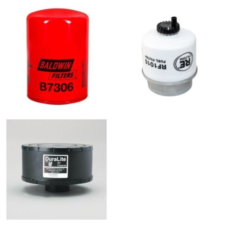 SDMO J 33 Filter Service Kit w/JOHN DEERE CD3029C Eng.