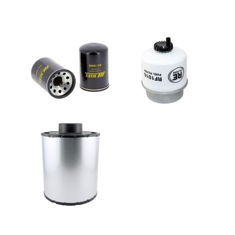 SDMO J 77 K Filter Service Kit w/JOHN DEERE CD4045B00 Eng.