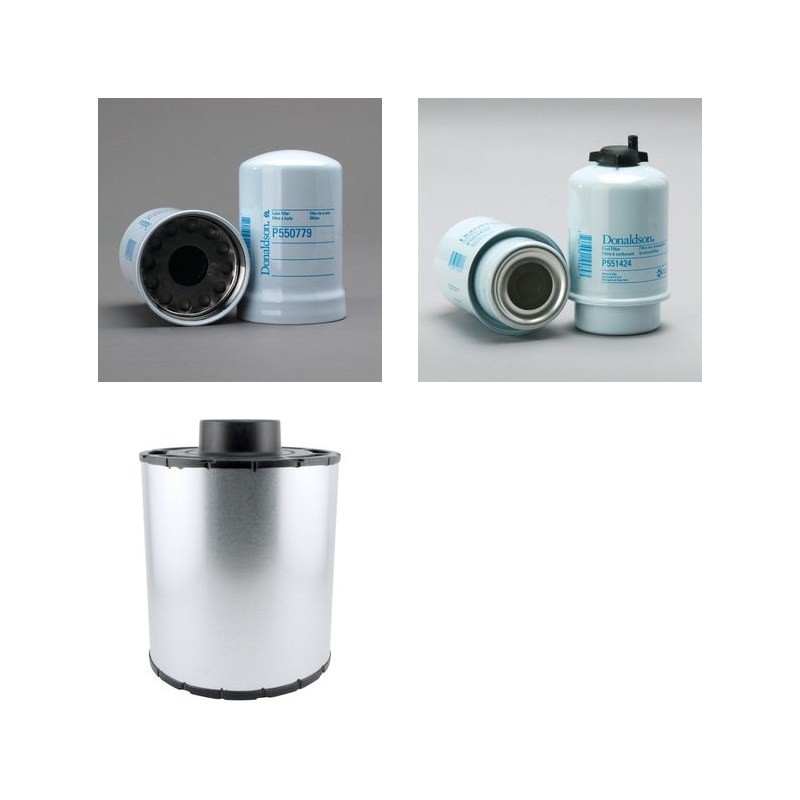 SDMO J 88 K Filter Service Kit w/JOHN DEERE 4045TF220 Eng.