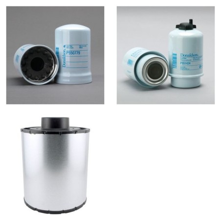 SDMO J 88 K Filter Service Kit w/JOHN DEERE 4045TF220 Eng.