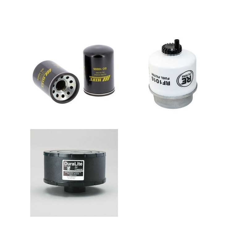 SDMO JM 30 Filter Service Kit w/JOHN DEERE 3029DF120 Eng.