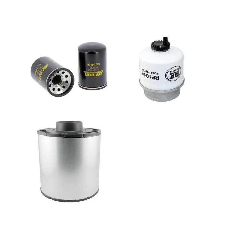 SDMO JS 150 Filter Service Kit w/JOHN DEERE 6068HF157 Eng.      150 KVA