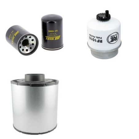 SDMO JS 150 Filter Service Kit w/JOHN DEERE 6068HF157 Eng.      150 KVA