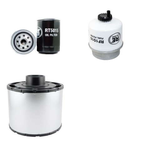 SDMO JS 40 Filter Service Kit w/JOHN DEERE 4039DF007 Eng.      40 KVA