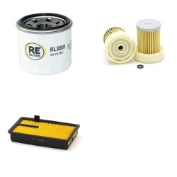 AIXAM S 8 Filter Service Kit w/KUBOTA  Eng.   YR  2011