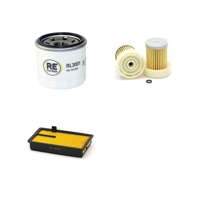 AIXAM S 8 Filter Service Kit w/KUBOTA  Eng.   YR  2011