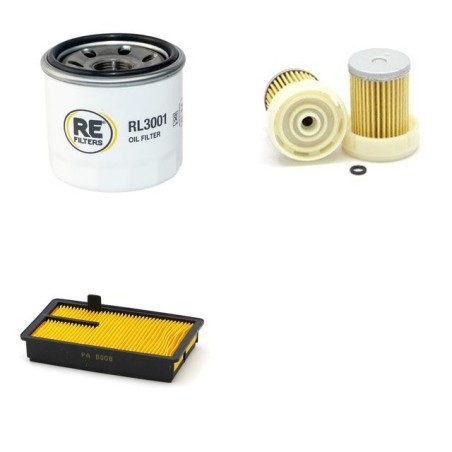 AIXAM S 8 Filter Service Kit w/KUBOTA  Eng.   YR  2011