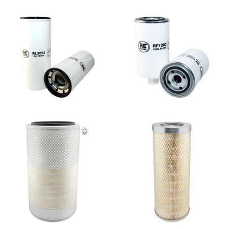 SDMO MS 250 Filter Service Kit w/Cummins LTA10-G3 Eng.