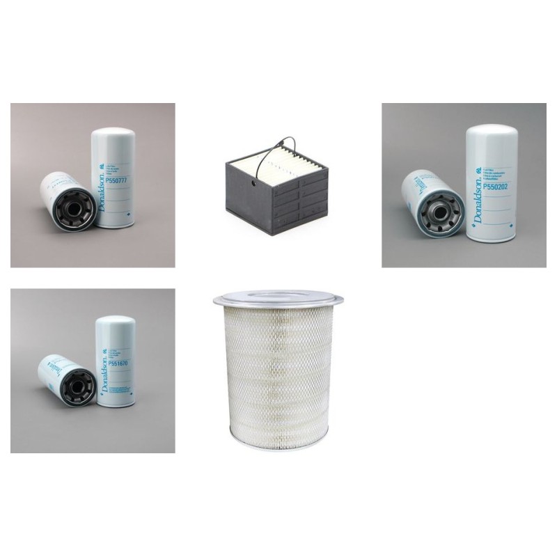 SDMO MS 700 Filter Service Kit w/Cummins KTA38G1 Eng.