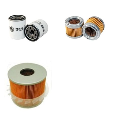 SDMO NR 15 Filter Service Kit w/MITSUBISHI K3D Eng.