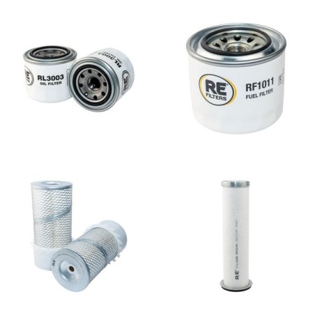 SDMO NS 25 Filter Service Kit w/Yanmar 3Tne100Esd1 Eng.