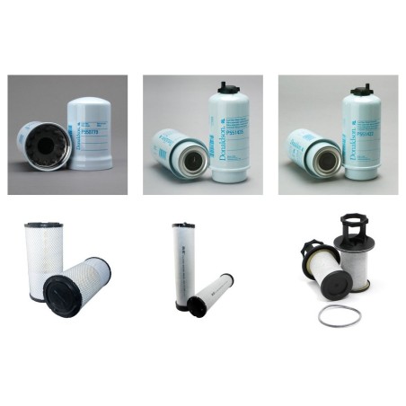 SDMO R 110 C 3 Filter Service Kit w/JOHN DEERE 4045HFS87A/B Eng.   YR  2012-06.2014
