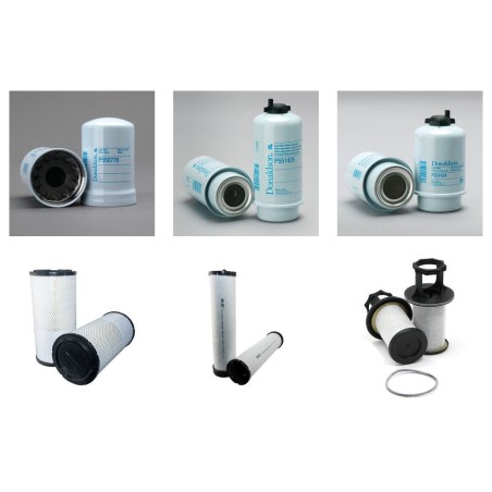 SDMO R 110 C 3 Filter Service Kit w/JOHN DEERE 4045HFS87A Eng.   YR  06.2014-