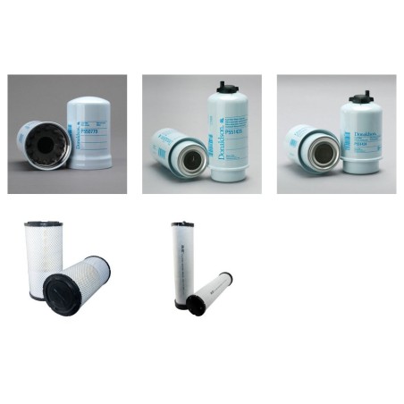 SDMO R 110 C 3 Filter Service Kit Air Oil Fuel Filters w/JOHN DEERE 4045HFS87A Eng.   YR  06.2014-