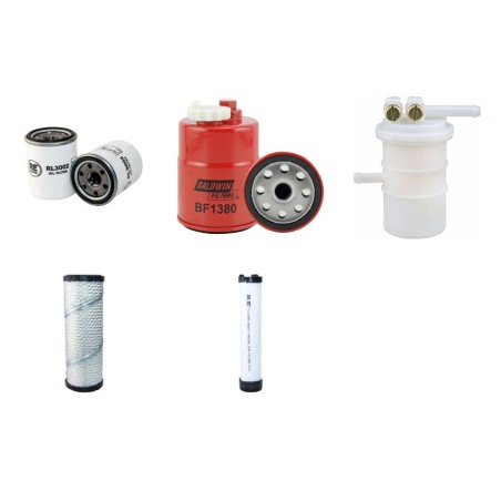 SDMO R 16 CC Filter Service Kit w/Mitsubishi S4L2-Sd Eng. 2012-