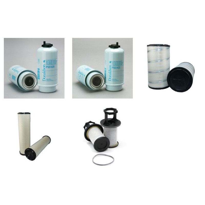 SDMO R 165 C 3 Filter Service Kit w/JOHN DEERE 6068HFG82B Eng.   YR  2015