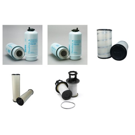 SDMO R 165 C 3 Filter Service Kit w/JOHN DEERE 6068HFG82B Eng.   YR  2015