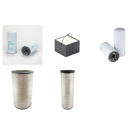 SDMO R 2000 C Filter Service Kit w/MTU 12V4000G63 Eng.