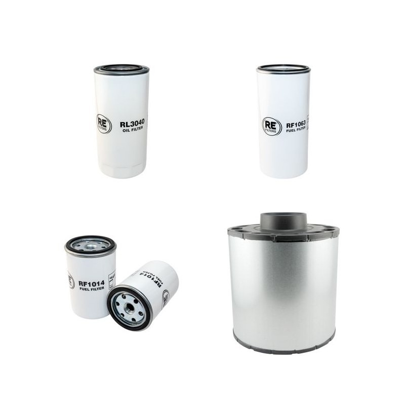 SDMO R 220 C 2 Filter Service Kit w/VOLVO TAD733GE Eng.   YR  2008-