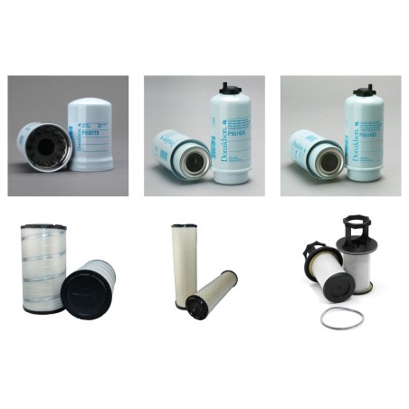 SDMO R 220 C 3 Filter Service Kit w/JOHN DEERE 6068HFS86 Eng.   YR  2012-