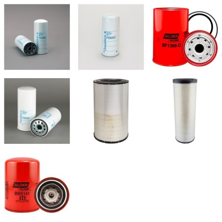 SDMO R 350 Filter Service Kit w/Volvo Tad941Ge Eng. 2012-
