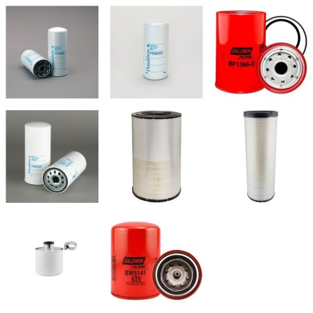 SDMO R 450 C 3 Filter Service Kit w/Volvo Tad1355Ge Eng. 2014