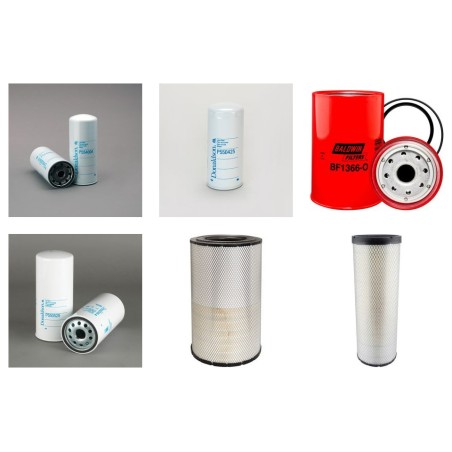 SDMO R 450 C 3 Filter Service Kit Air Oil Fuel Filters w/VOLVO TAD1355GE Eng.   YR  2014