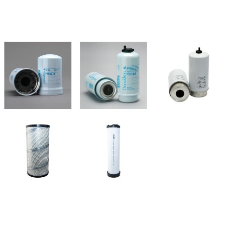 SDMO R 66 C 3 Filter Service Kit Air Oil Fuel Filters w/JOHN DEERE 4045HFS85 Eng.   YR  06.2014-