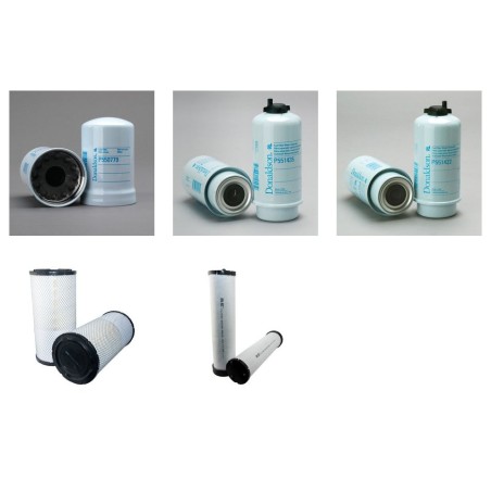 SDMO R 90 C 3 Filter Service Kit w/John Deere 4045Hfs86 Eng. 2012