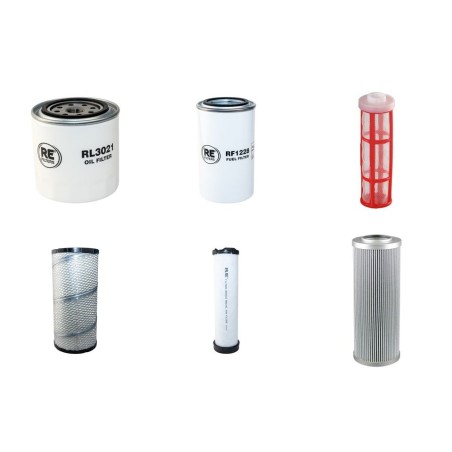 BOMAG BF 300 P Filter Service Kit w/Kubota  Eng.   YR  2011-