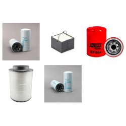 SDMO T 1400 Filter Service Kit w/MITSUBISHI S12RP1A Eng.   YR  2007-
