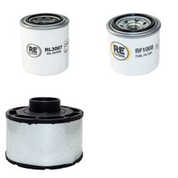 SDMO TM 20 L Filter Service Kit w/MITUBISHI S4Q2-61SD Eng.   YR  1999