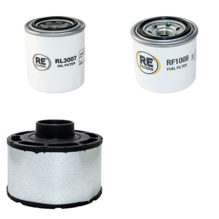 SDMO TM 20 L Filter Service Kit w/MITUBISHI S4Q2-61SD Eng.   YR  1999