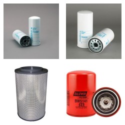 SDMO V 550 K ATLANTIC Filter Service Kit w/Volvo Tad1641Ge Eng.