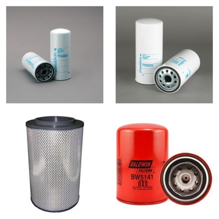 SDMO V 550 K ATLANTIC Filter Service Kit w/Volvo Tad1641Ge Eng.