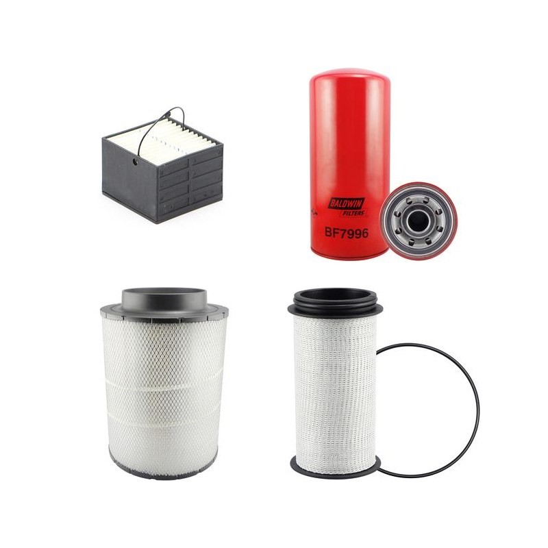 SDMO X 1485 Filter Service Kit w/MTU 12V4000G61 Eng.