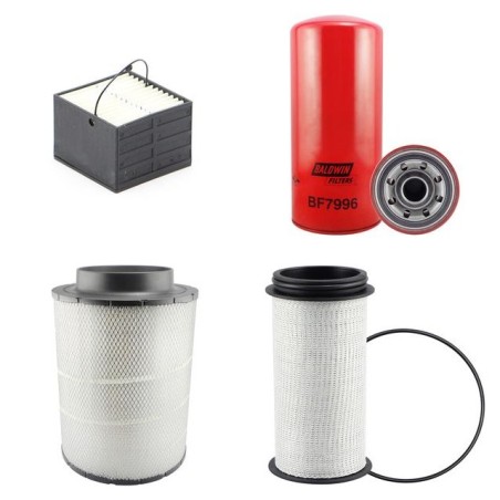 SDMO X 1485 Filter Service Kit w/MTU 12V4000G61 Eng.