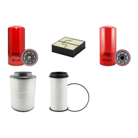 SDMO X 1700 K Filter Service Kit w/MTU  Eng.