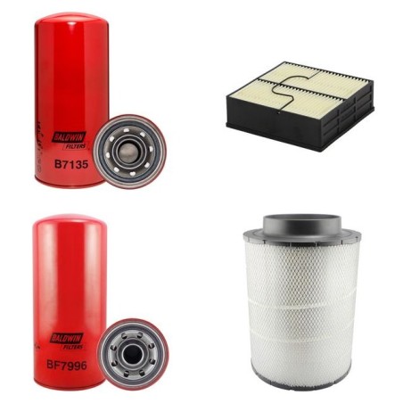 SDMO X 1700 K Filter Service Kit w/MTU  Eng.