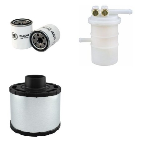 SDMO XP-T 15 HK ALIZE Filter Service Kit w/Mitsubishi L3Esdh Eng. 2011-