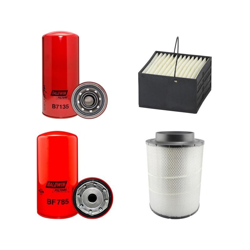 SDMO XS 2000 Filter Service Kit w/MTU 16V40004-60 Eng.