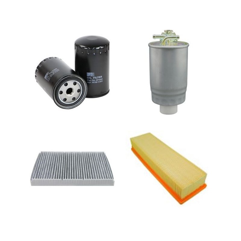 SEAT CORDOBA I 1.9 TDI Filter Service Kit w/ AFN Eng.   YR  01.98-09.99 110 CH