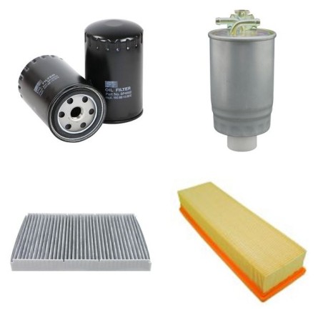 SEAT CORDOBA I 1.9 TDI Filter Service Kit w/ AFN Eng.   YR  01.98-09.99 110 CH